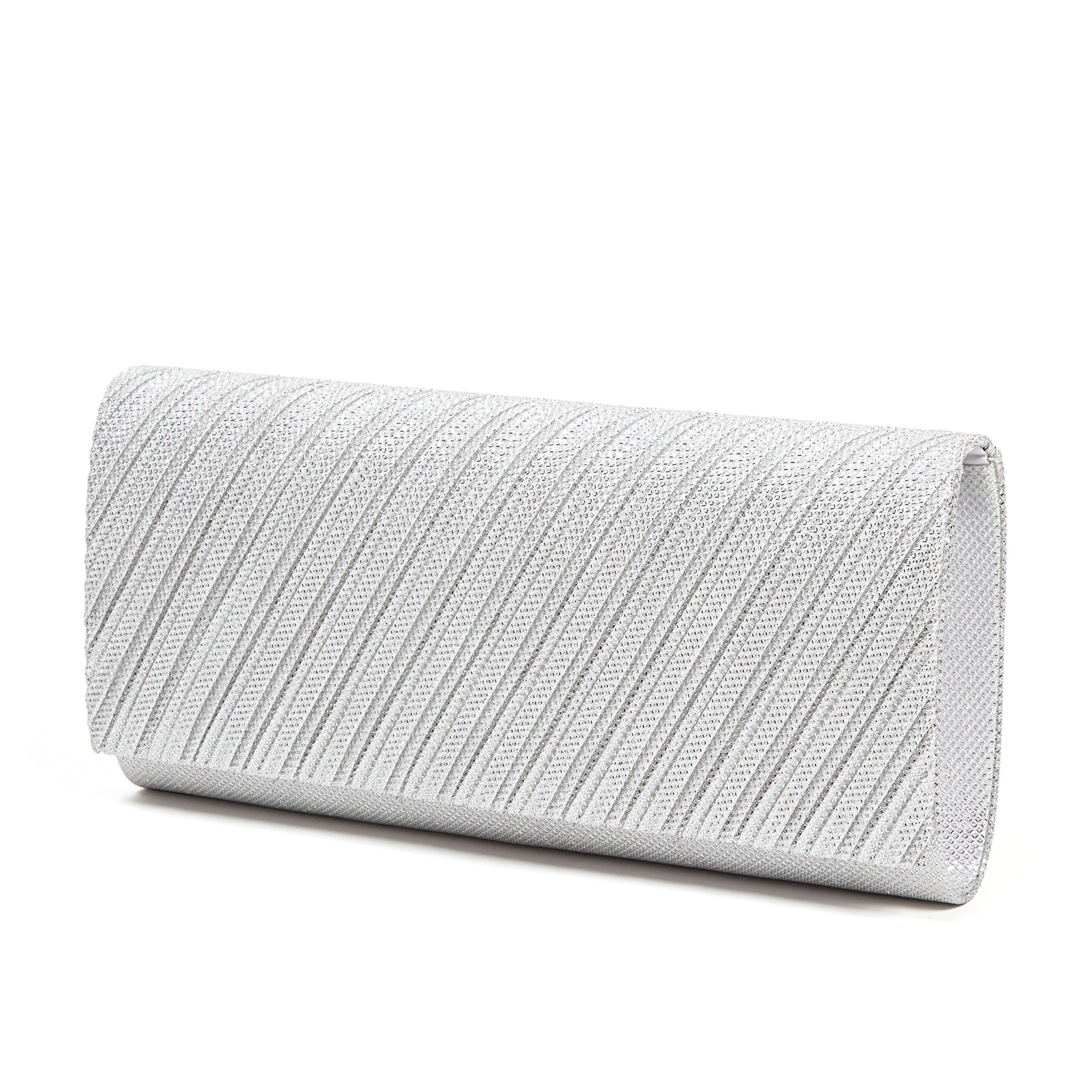 2456 Flap Dressy Bag, Karen Bag Off White